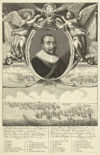 Portrait of Admiral Maarten Harpertszoon Tromp aged 42