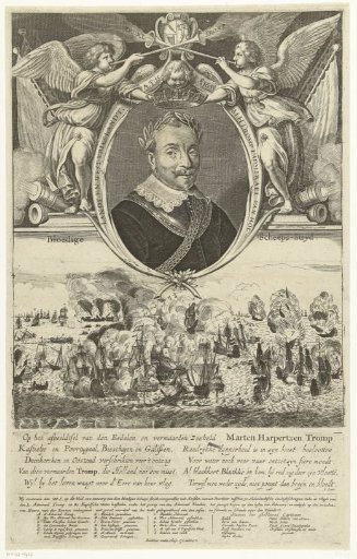 Portrait of Admiral Maarten Harpertszoon Tromp aged 55