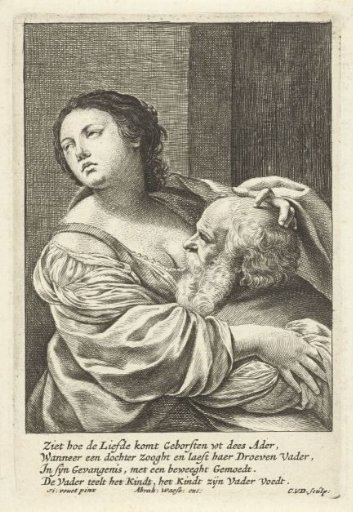 Cimon drinking at the breast of his daughter Pero