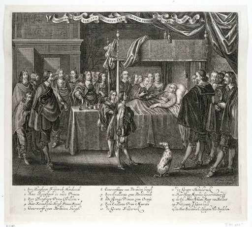 Deathbed of Frederick Henry, 1647
