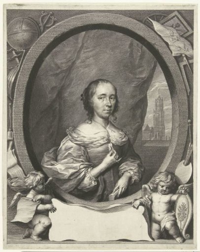 Portrait of Anna Maria van Schurman