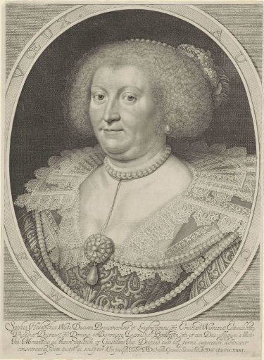 Portrait of Sophia Hedwig of Brunswick-Wolfenbüttel