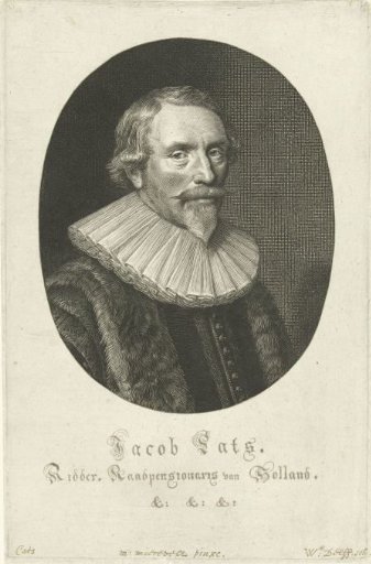 Portrait of Jacob Cats, aged 57