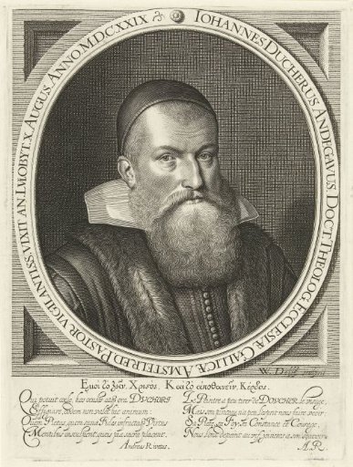 Portrait of Preacher Jean Doucher