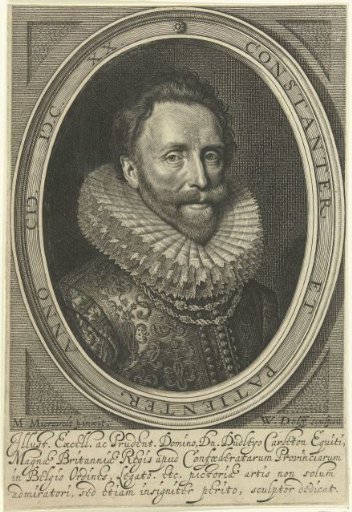 Portrait of Dudley Carlton, Earl of Dorchester