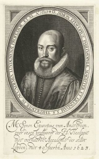 Portrait of Simon Episcopius at the age of 40