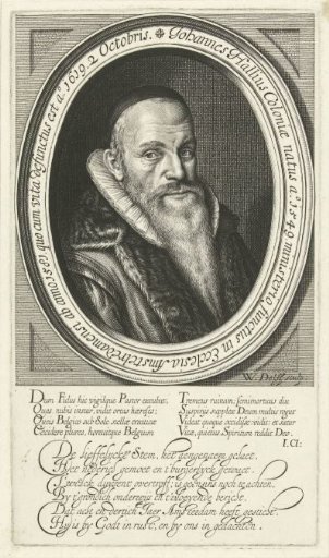 Portrait of Preacher Johannes Hallius
