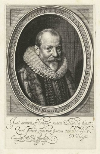 Portrait of Bonifacius de Jonge at the age of 52