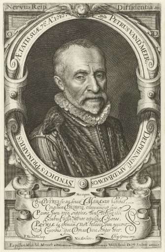 Portrait of Petrus van der Meer
