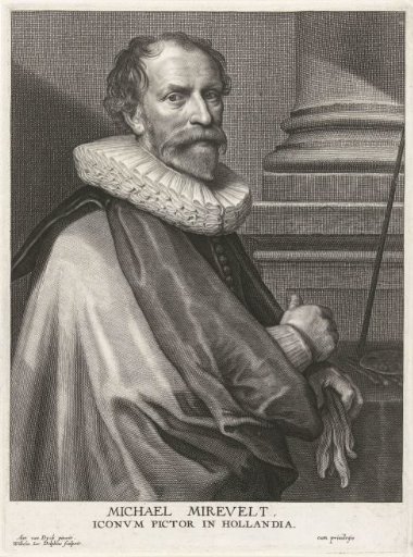 Portrait of Michiel Jansz. van Mierevelt