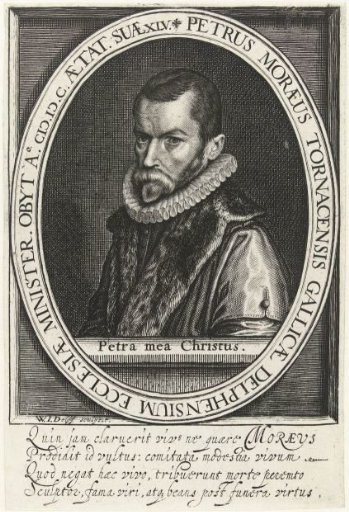 Portrait of Petrus Moraeus aged 45