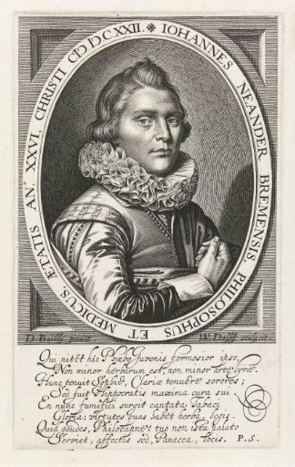 Portrait of Johann Neander aged 26