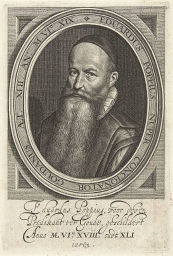 Portrait of minister Eduard Poppius, aged 52