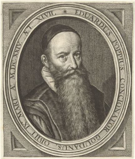Portrait of minister Eduard Poppius