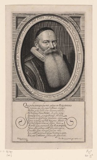 Portrait of Jacobus Rolandus