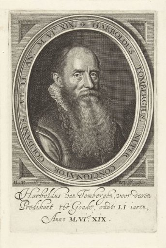 Portrait of Harboldus Tombergius, aged 51