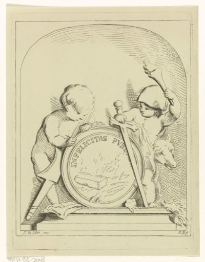 Allegory with two putti
