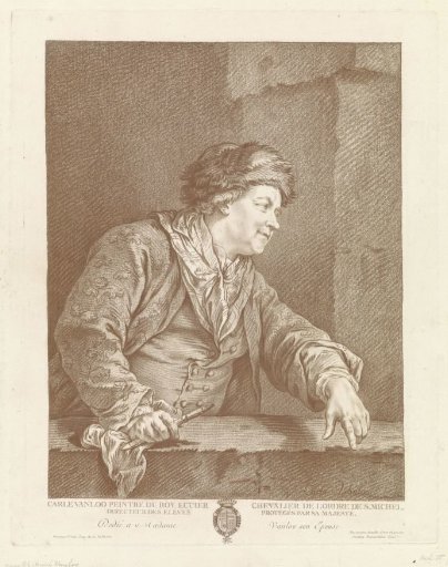 Portrait of Carle van Loo