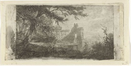 Landscape with a gateway