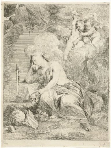 Mary Magdalene Meditating