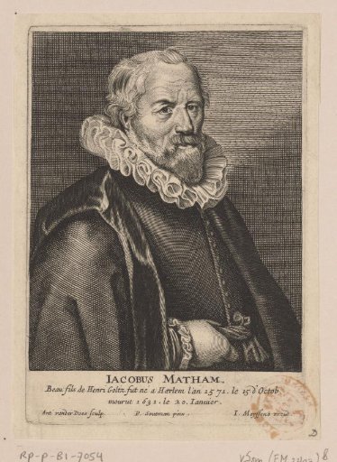 Portrait of Jacob Matham