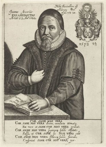 Portrait of the theologian Johannes Arcerius