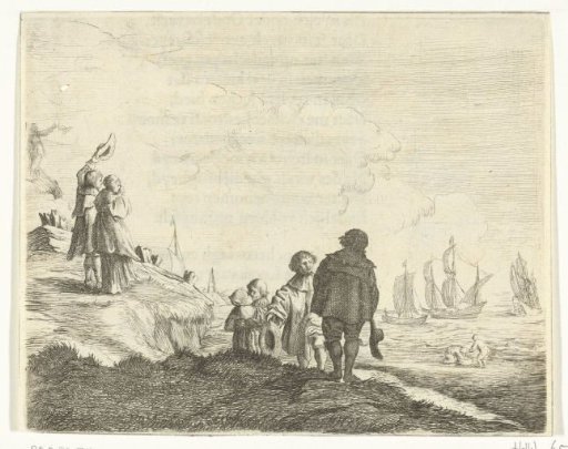 Farewell and return on the coast