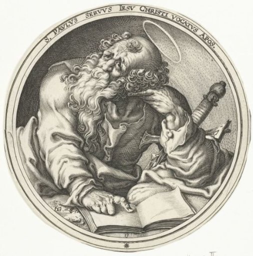 St. Paul Reading a Book