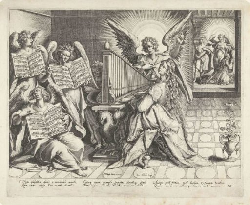 St. Cecilia at the Organ