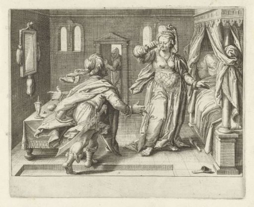 St. Lucy Puts Out Her Eyes