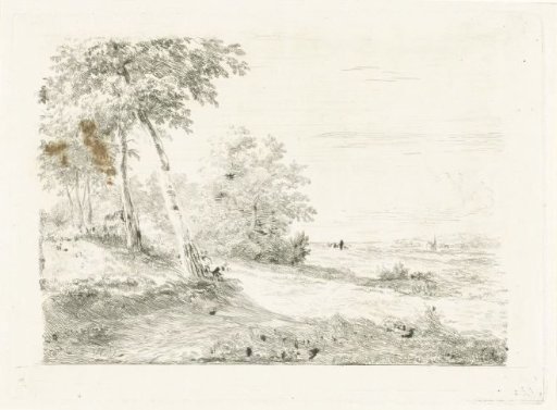 Landscape with a shepherd