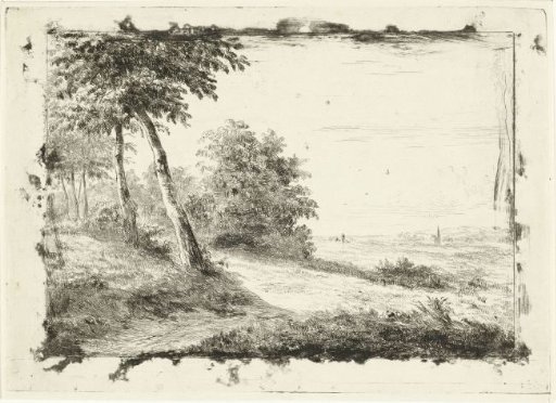 Landscape with a shepherd