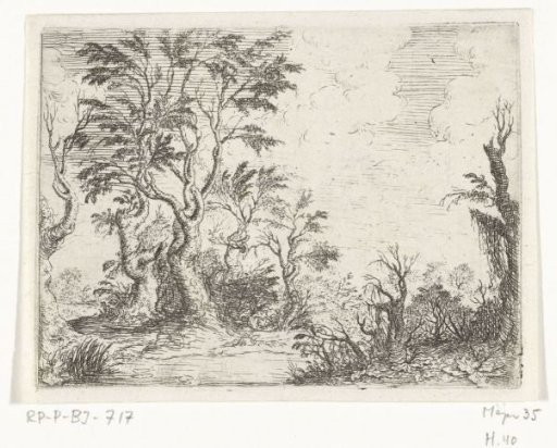 Landscape with Deciduous Trees