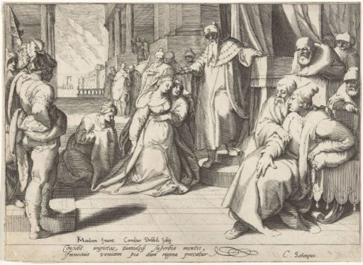 Esther before Ahasuerus