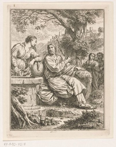 Christ in conversation with the Samaritan woman