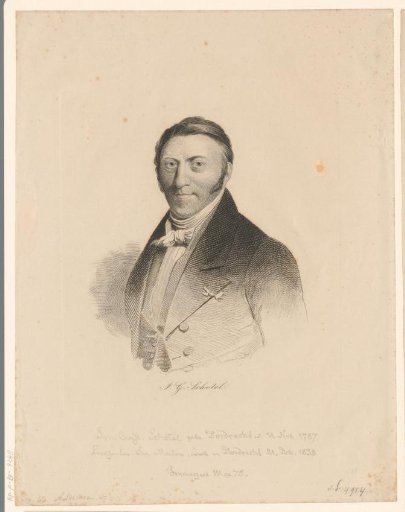 Portrait of Johannes Christianus Schotel