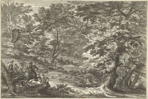 Landscape with Fox Hunt