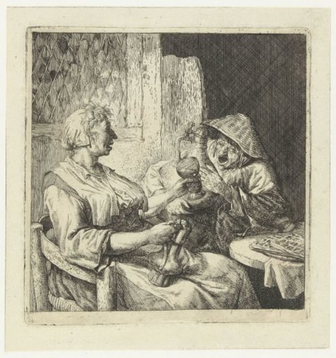 Two Drinking Women