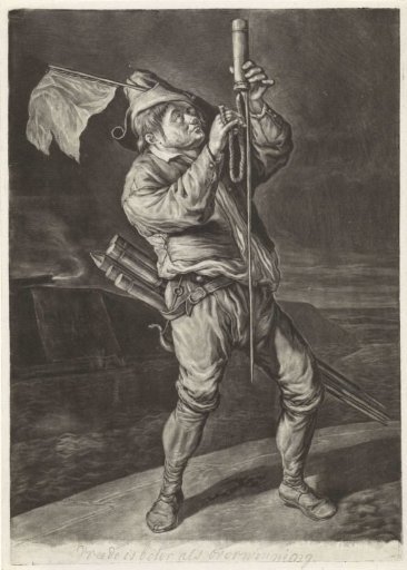 The Man with the Firework