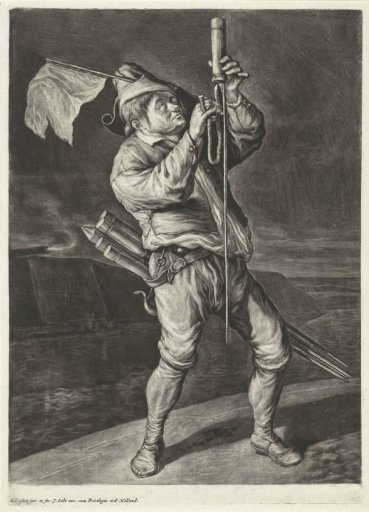 The Man with the Firework
