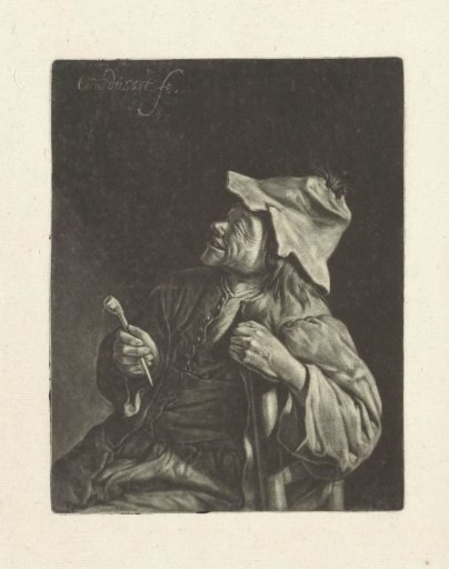 Seated Peasant with a Pipe in His Hand
