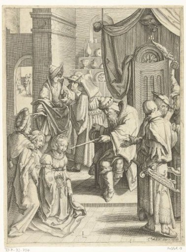 Esther before Ahasuerus