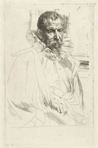 Portrait of Pieter Brueghel the Younger
