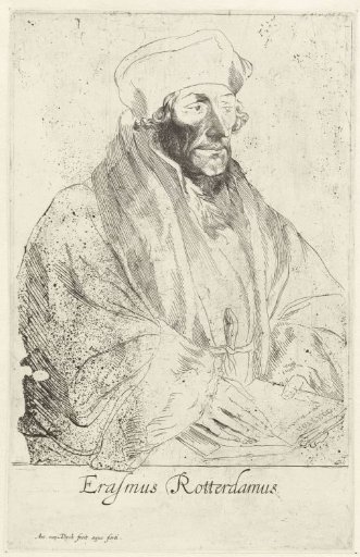 Portrait of Erasmus of Rotterdam