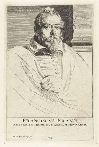 Portrait of Frans Francken I