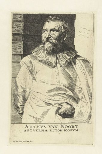 Portrait of Adam van Noort