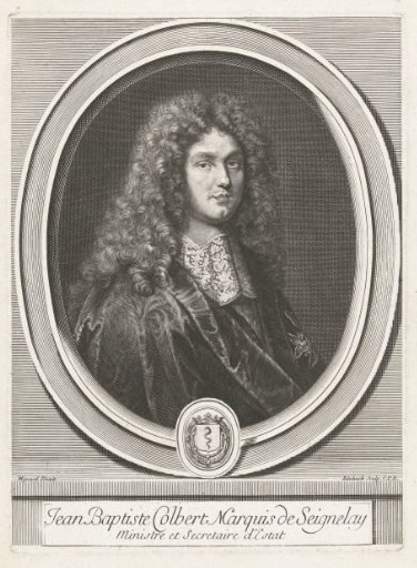 Portrait of Jean-Baptiste Colbert de Seignelay