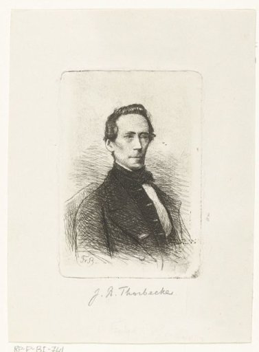 Portrait of Johan Rudolf Thorbecke