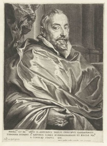 Portrait of Antonius Triest, Bishop of Ghent