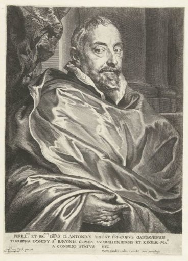 Portrait of Antonius Triest, Bishop of Ghent